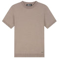 Malelions Knitted T-shirt Beige