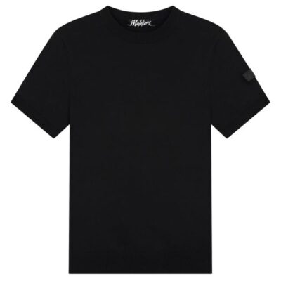 Malelions Knitted T-shirt Zwart