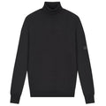 Malelions Knitted Turtleneck Sweater Zwart