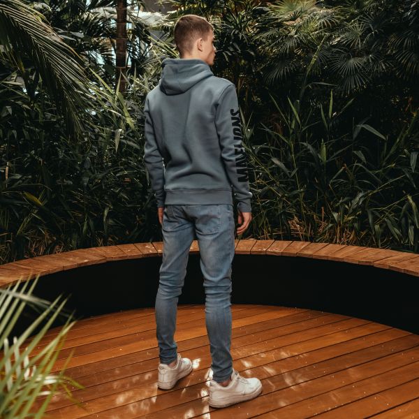 Malelions Lective Hoodie Blauw