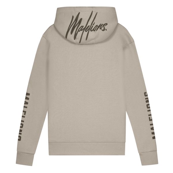 Malelions Lective Hoodie Grijs