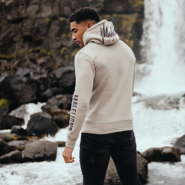 Malelions Lective Hoodie Grijs