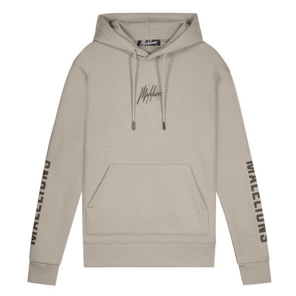 Malelions Lective Hoodie Grijs