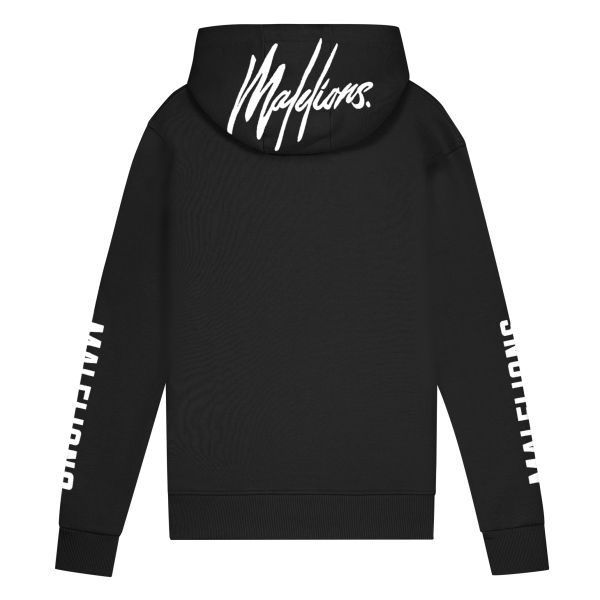 Malelions Lective Hoodie Zwart