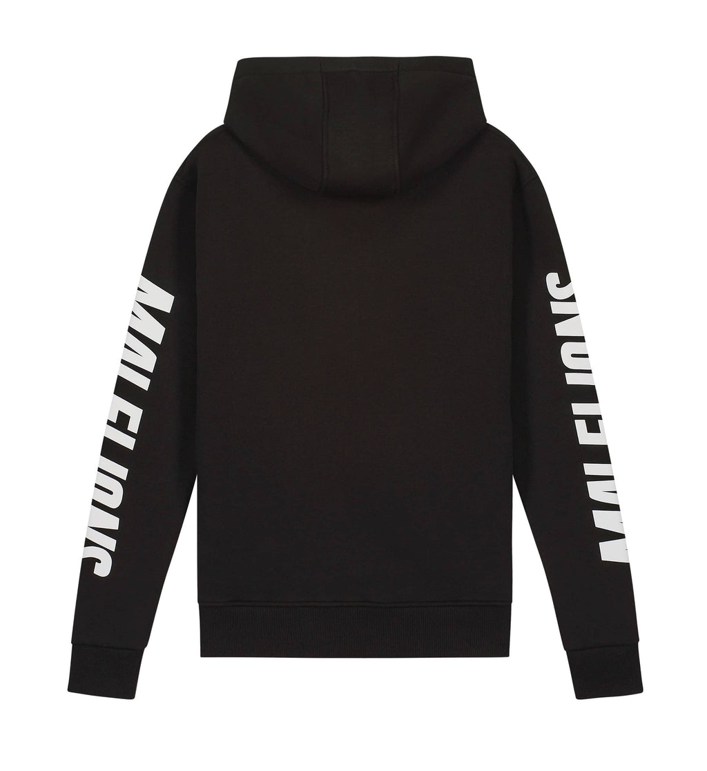 Malelions Lective Hoodie Zwart M2-SS22-13