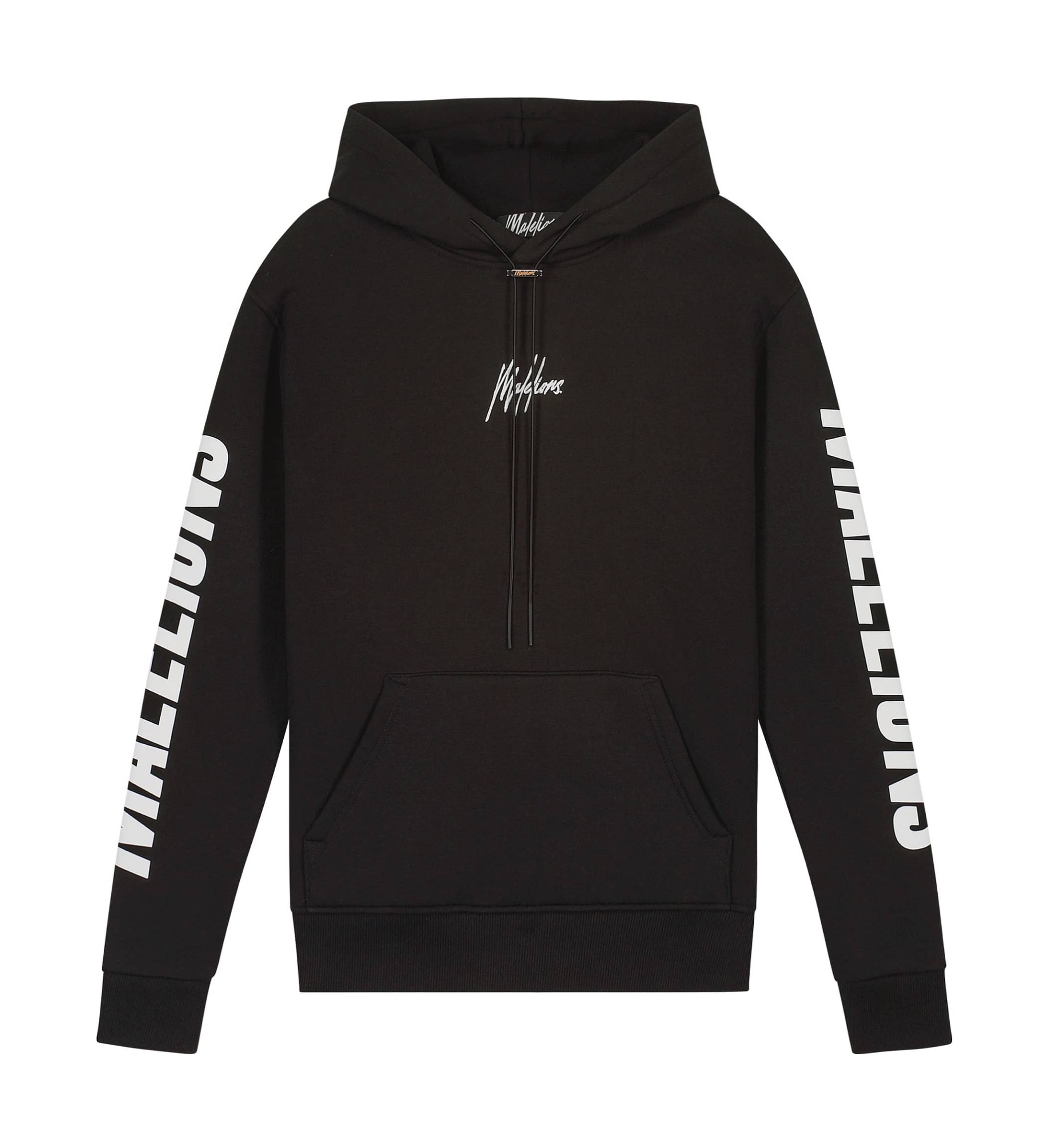 Malelions Lective Hoodie Zwart M2-SS22-13