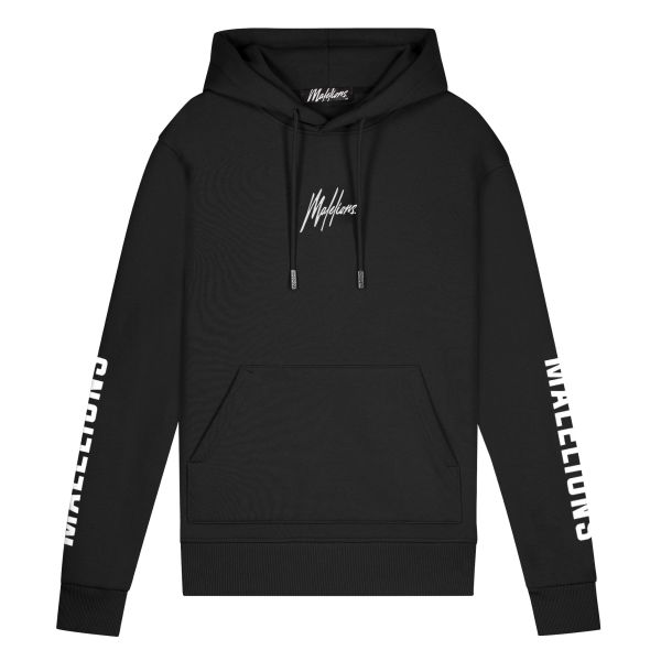 Malelions Lective Hoodie Zwart