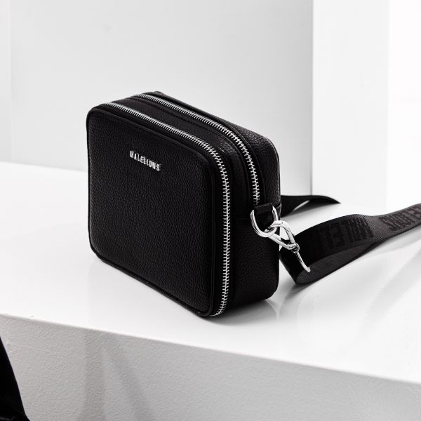 Malelions Lima Messenger Bag Zwart