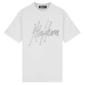 Malelions Line T-shirt Wit