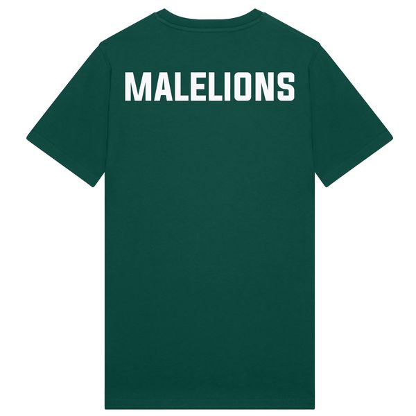 malelions logo t-shirt 2.0 donker groen