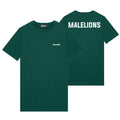 malelions logo t-shirt 2.0 donker groen2