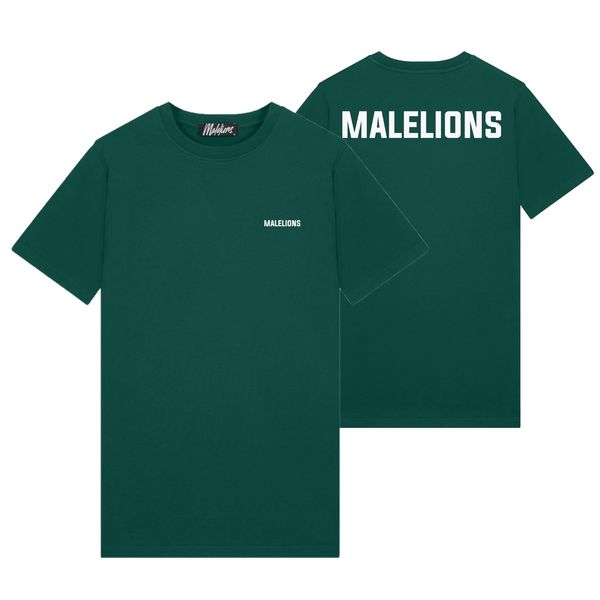 malelions logo t-shirt 2.0 donker groen2