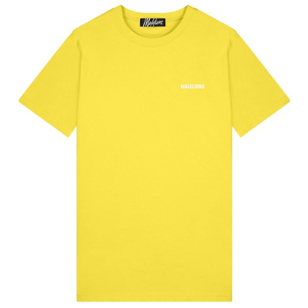 malelions logo t-shirt 2.0 geel