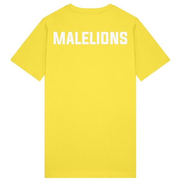 malelions logo t-shirt 2.0 geel