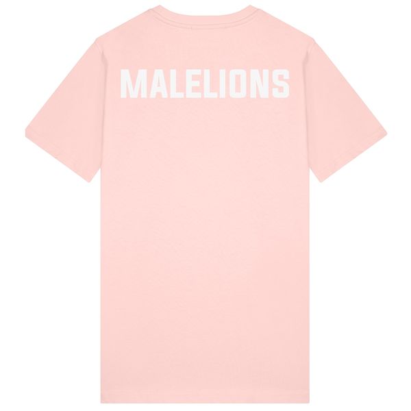 malelions logo t-shirt 2.0 roze