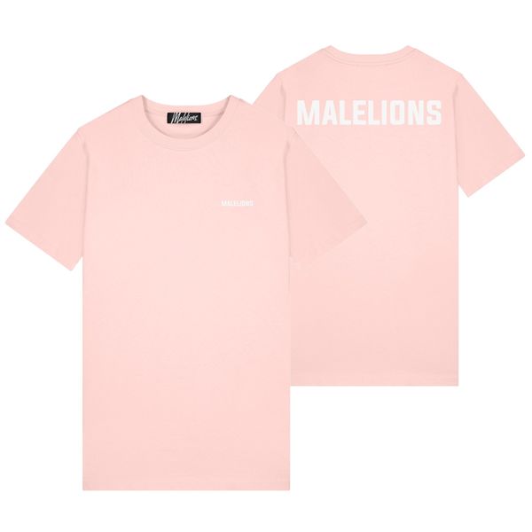 Malelions Logo 2.0 T-shirt Roze
