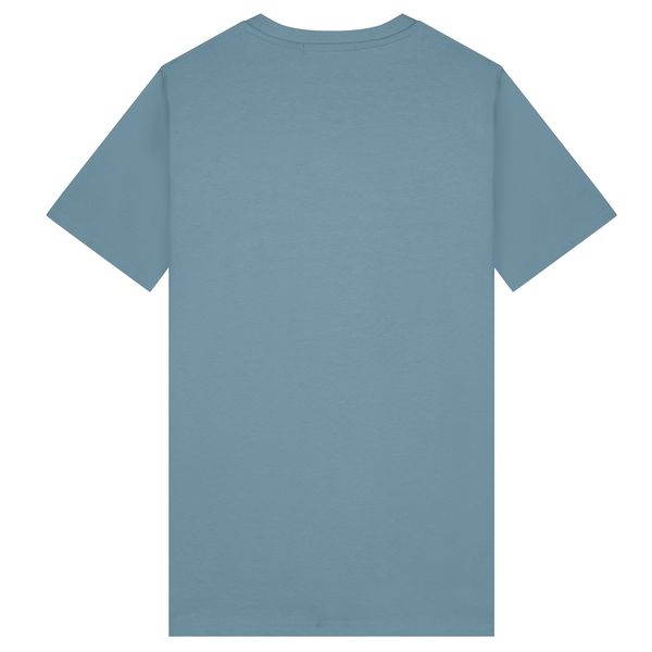 malelions logo t-shirt blauw