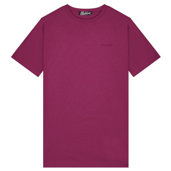 malelions logo t-shirt cherry