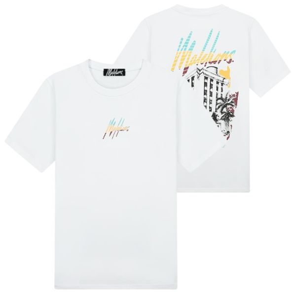 Malelions Casa T-shirt Wit