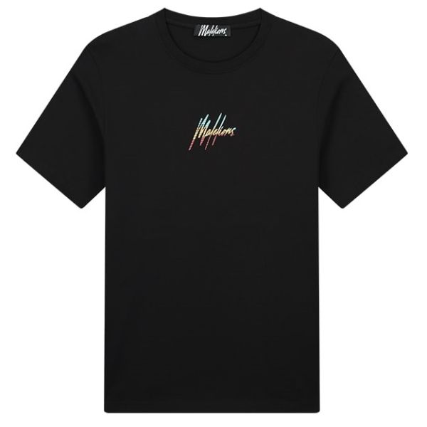 Malelions Casa T-shirt Zwart