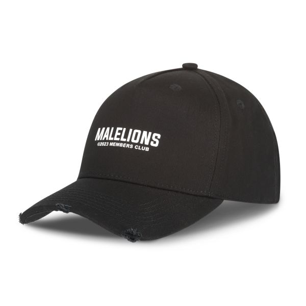 malelions members club cap zwart