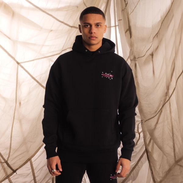 Malelions Members Club Hoodie Zwart