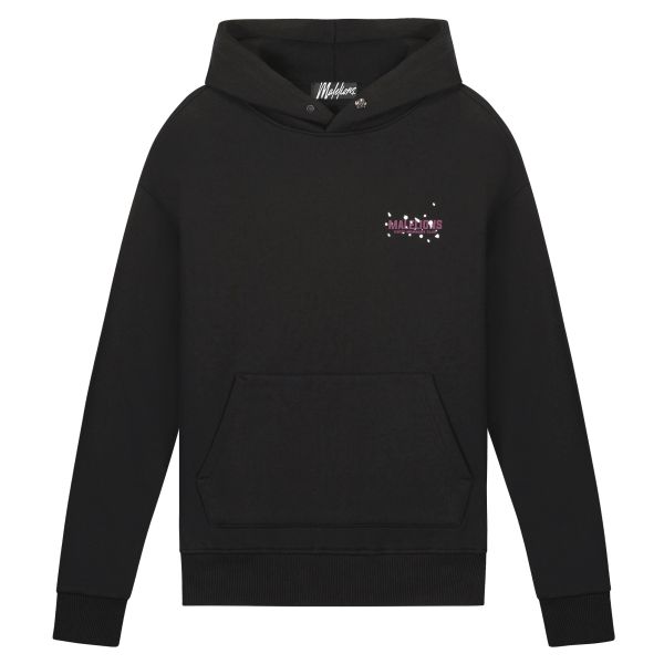 malelions members club hoodie zwart