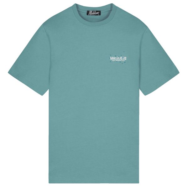 malelions members club t-shirt blauw