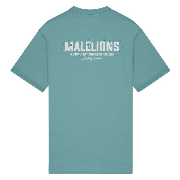 malelions members club t-shirt blauw