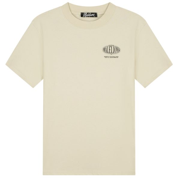Malelions Members T-shirt Beige