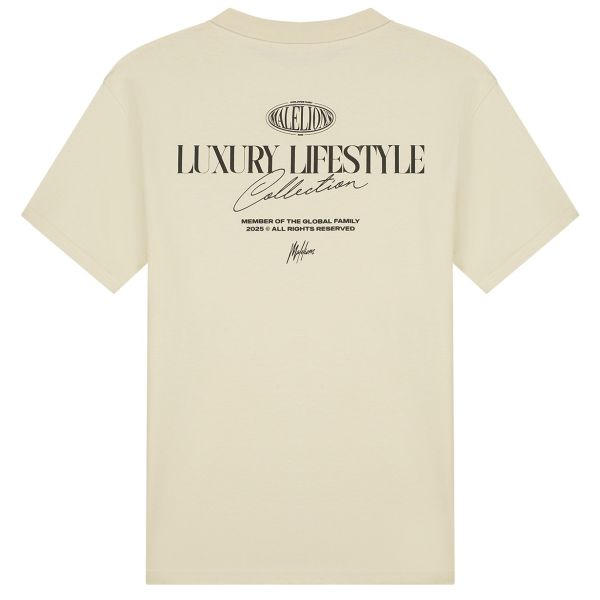 Malelions Members T-shirt Beige