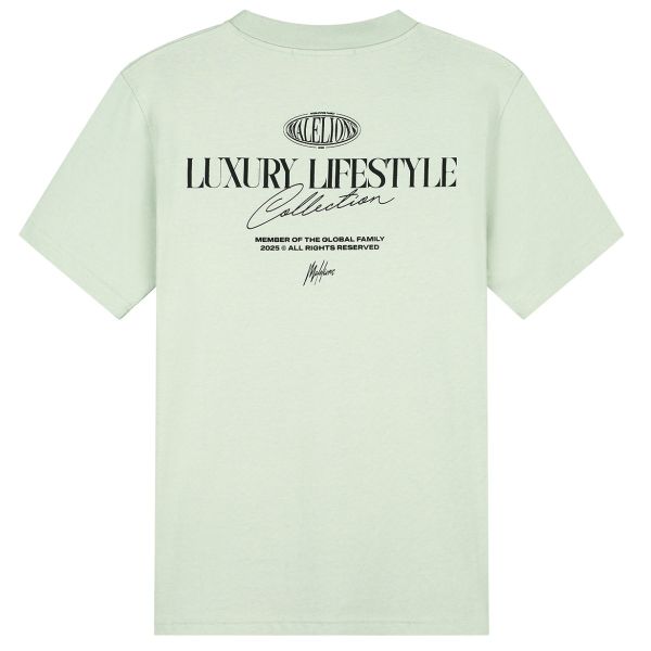 Malelions Members T-shirt Licht Groen