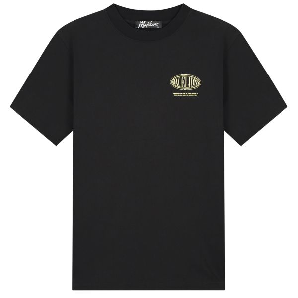 Malelions Members T-shirt Zwart