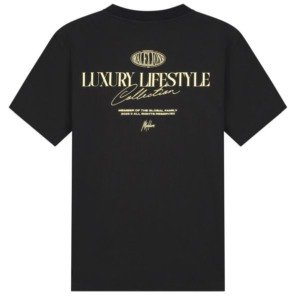 Malelions Members T-shirt Zwart