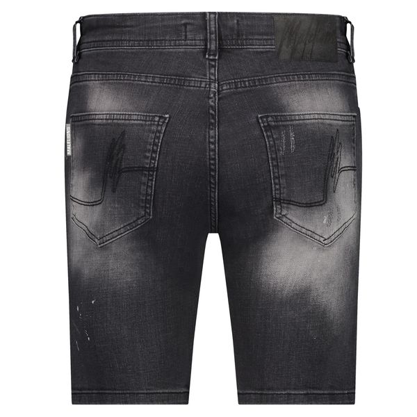 malelions men biker denim zwart