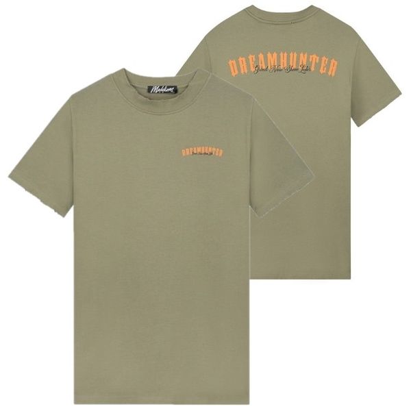 malelions men dreamhunter t-shirt donker groen