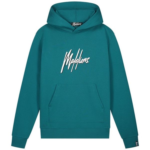 malelions men duo essentials hoodie blauw