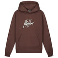 malelions men duo essentials hoodie bruin