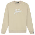 malelions men duo essentials sweater beige