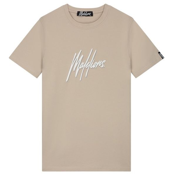 malelions men duo essentials t-shirt beige1
