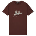 malelions men duo essentials t-shirt bruin