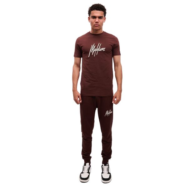 malelions men duo essentials t-shirt bruin2