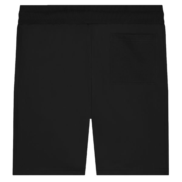 malelions men logo korte broek 2.0 zwart