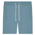 malelions men logo korte broek blauw