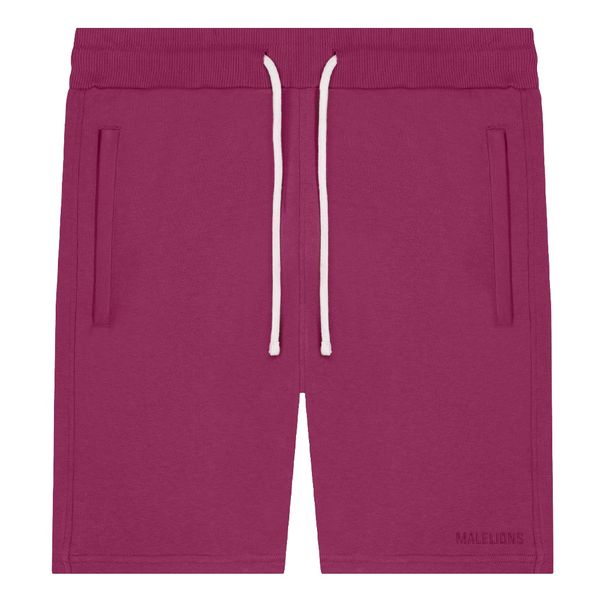 malelions men logo korte broek cherry