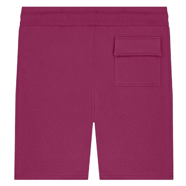 malelions men logo korte broek cherry
