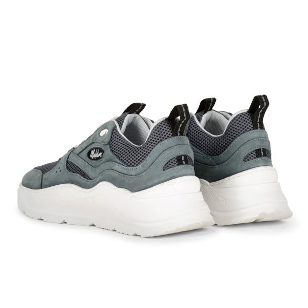 Malelions Mesh Runner Sneaker Blauw