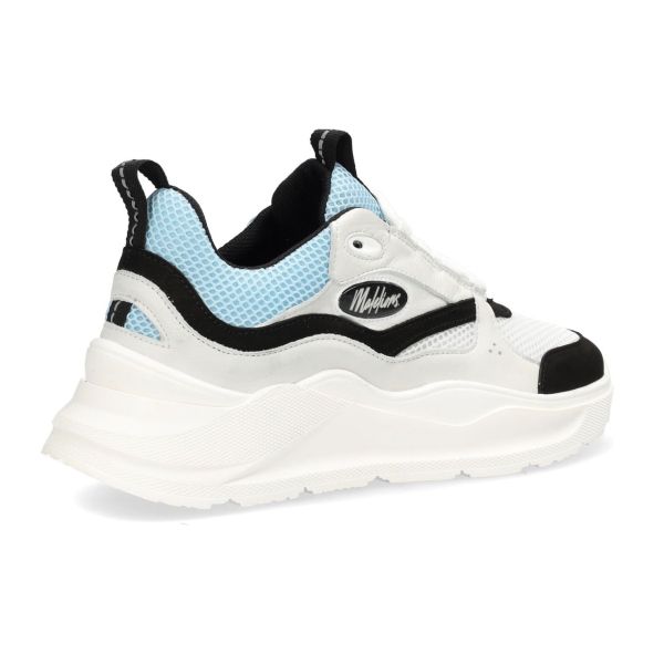 Malelions Mesh Runner Sneaker Blauw