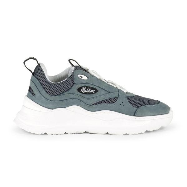 Malelions Mesh Runner Sneaker Blauw