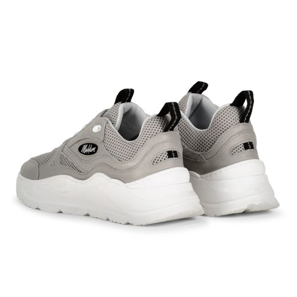 Malelions Mesh Runner Sneaker Licht Grijs